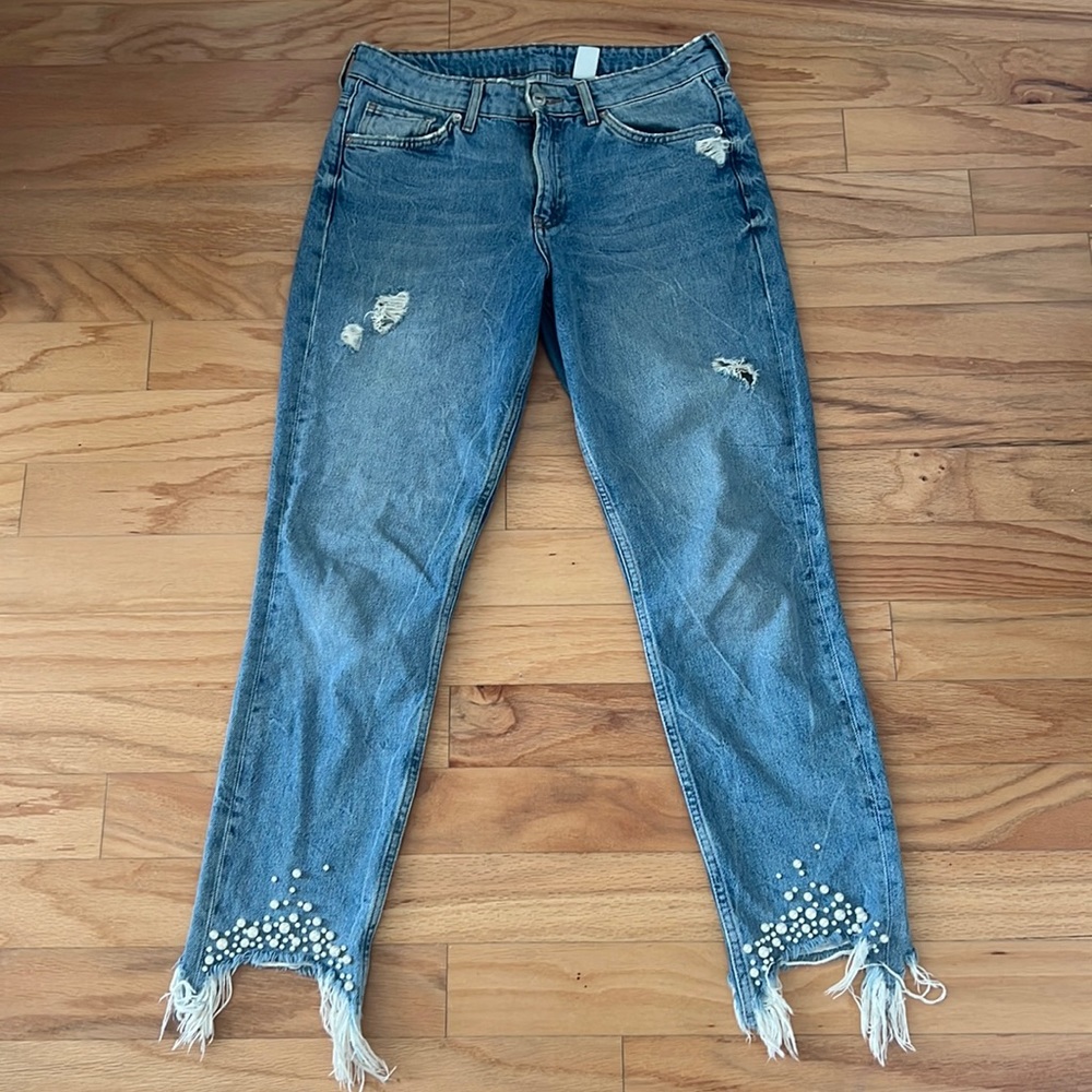H&M girlfriend jeans